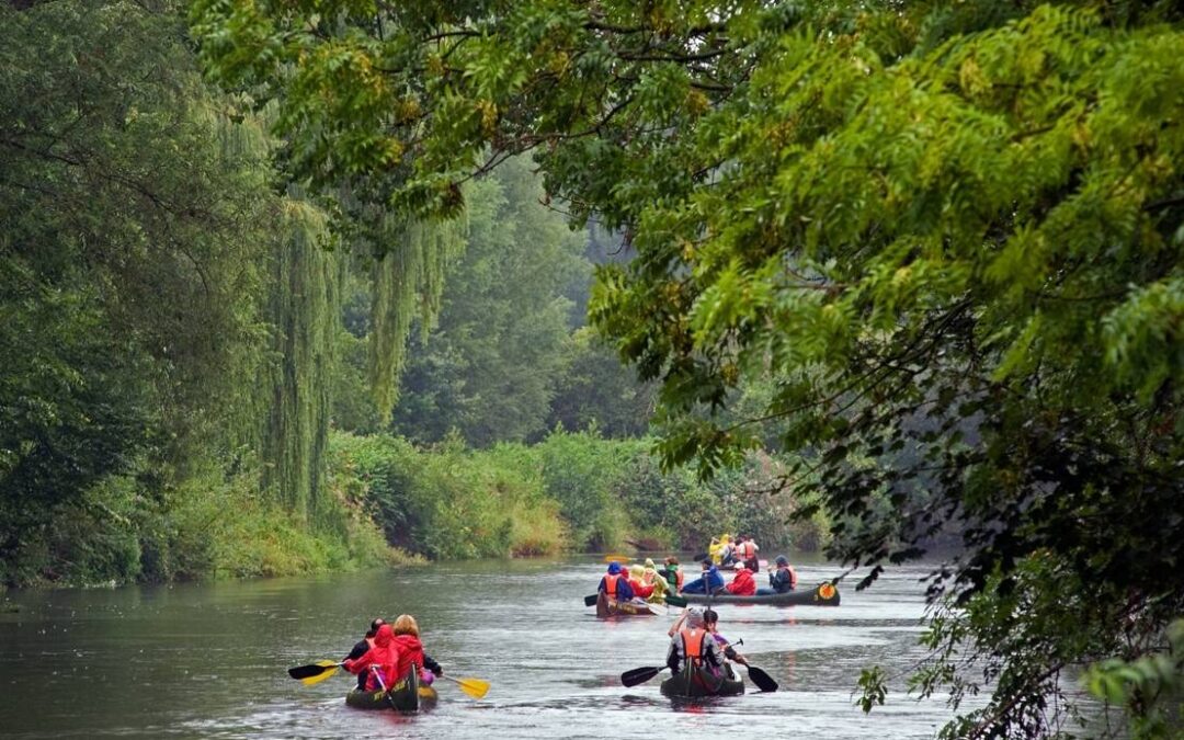 22.08.2025 / Paddeltour und Biergartenbesuch im Auenpark